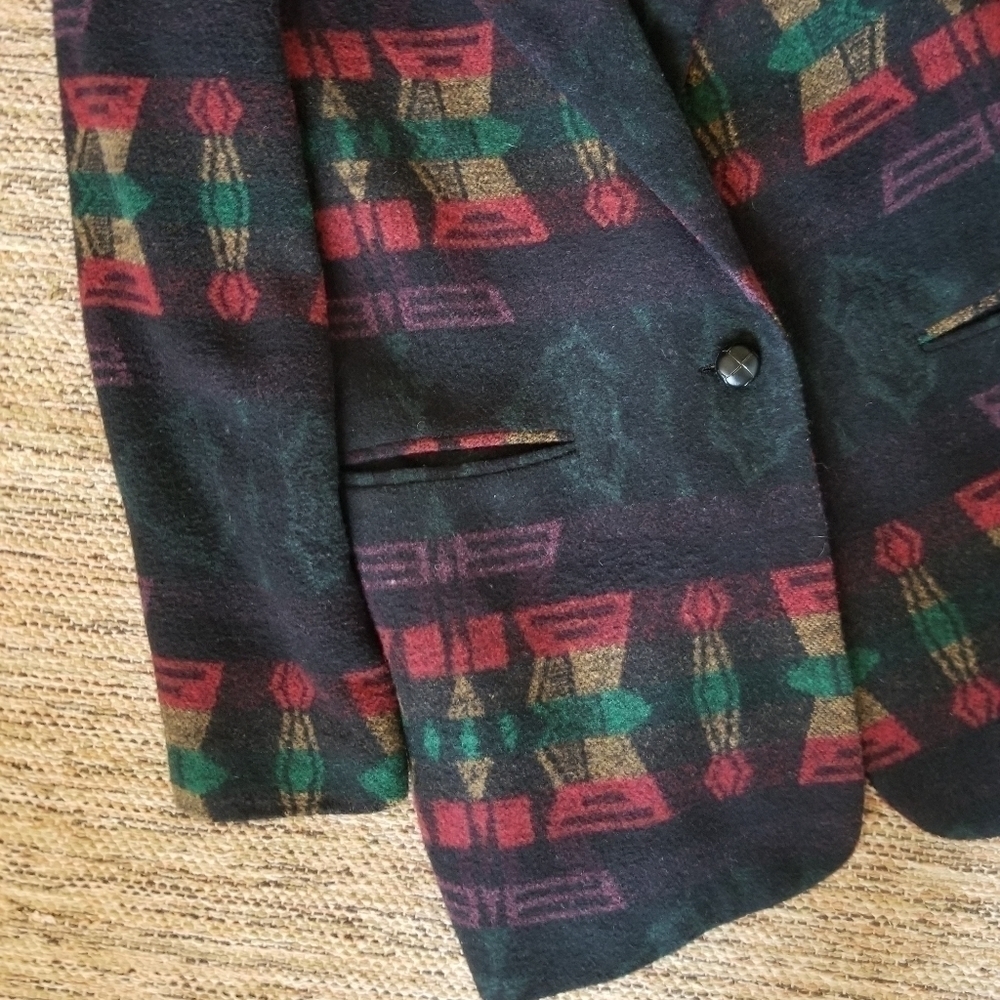 BLAZER Aztec Wool Jacket - Picture 4 of 8